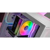 Miniatura 8 de VENTILADOR CON DISIPADOR DE CPU MARS GAMING MCPULCD TDP 300W 120mm PANTALLA LCD ARGB BLANCO