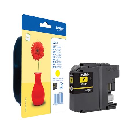 CARTUCHO BROTHER AMARILLO LC121Y - Imagen 2 de 2 CARTUCHO BROTHER AMARILLO LC121Y - Imagen 2 de 2