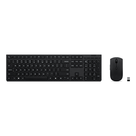 Lenovo Professional Wireless Rechargeable Keyboard and Mouse Combo AI - Spanish - Imagen 1 de 4 Lenovo Professional Wireless Rechargeable Keyboard and Mouse Combo AI - Spanish - Imagen 1 de 4