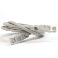Miniatura 1 de PowerGreen Cable de Red Cat.5e UTP 1.5 Mts Gris