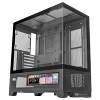 Miniatura 5 de CAJA ATX SEMITORRE MARS GAMING MCLCDX NEGRO CRISTAL TEMPLADO CONTINUO LCD GPU 425mm 3x2.5 o 3x3.5