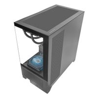 Miniatura 13 de CAJA ATX SEMITORRE MARS GAMING MCLCDX NEGRO CRISTAL TEMPLADO CONTINUO LCD GPU 425mm 3x2.5 o 3x3.5