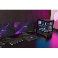 Miniatura 16 de CAJA ATX SEMITORRE MARS GAMING MCLCDX NEGRO CRISTAL TEMPLADO CONTINUO LCD GPU 425mm 3x2.5 o 3x3.5