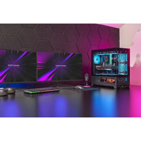 CAJA ATX SEMITORRE MARS GAMING MCLCDX NEGRO CRISTAL TEMPLADO CONTINUO LCD GPU 425mm 3x2.5 o 3x3.5 - Imagen 19 de 19 CAJA ATX SEMITORRE MARS GAMING MCLCDX NEGRO CRISTAL TEMPLADO CONTINUO LCD GPU 425mm 3x2.5 o 3x3.5 - Imagen 19 de 19