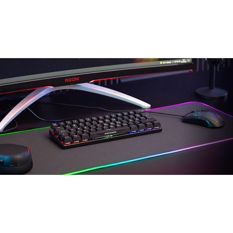 TECLADO MECANICO ULTRA COMPACTO MARS GAMING MK60 ITALIANO BLACK SWITCH MARRON PR DE 100Hz - Imagen 6 de 7 TECLADO MECANICO ULTRA COMPACTO MARS GAMING MK60 ITALIANO BLACK SWITCH MARRON PR DE 100Hz - Imagen 6 de 7