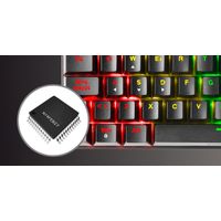 Miniatura 7 de TECLADO MECANICO ULTRA COMPACTO MARS GAMING MK60 ITALIANO BLACK SWITCH MARRON PR DE 100Hz