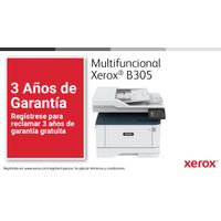 Miniatura 13 de XEROX   Xerox B305 A4 38 ppm Inalámbrica a doble cara Copia/impresión/escaneado/fax PS3 PCL5e/6 2 bandejas 350 hojas Multifunción A4 Wifi Laser Dúplex
