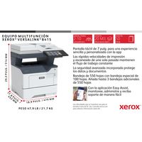 Miniatura 19 de XEROX VersaLink VersaLink B415 A4 47ppm Copia/impresión/escaneado/fax a doble cara PS3 PCL5e/6 2 bandejas 650 hojas  Laser Dúplex