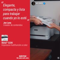 Miniatura 22 de XEROX  Xerox C235 A4 22 ppm Inalámbrica Copia/impresión/escaneado/fax PS3 PCL5e/6 ADF 2 bandejas Total 251 hojas  Laser Wifi Dúplex