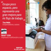 Miniatura 23 de XEROX  Xerox C235 A4 22 ppm Inalámbrica Copia/impresión/escaneado/fax PS3 PCL5e/6 ADF 2 bandejas Total 251 hojas  Laser Wifi Dúplex