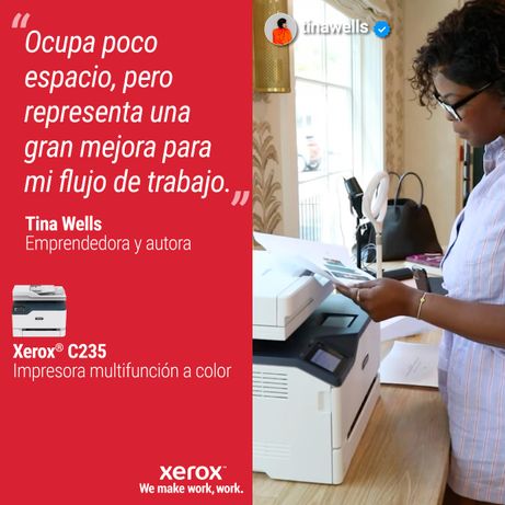 XEROX Xerox C235 A4 22 ppm Inalámbrica Copia/impresión/escaneado/fax PS3 PCL5e/6 ADF 2 bandejas Total 251 hojas Laser Wifi Dúplex - Imagen 23 de 25 XEROX Xerox C235 A4 22 ppm Inalámbrica Copia/impresión/escaneado/fax PS3 PCL5e/6 ADF 2 bandejas Total 251 hojas Laser Wifi Dúplex - Imagen 23 de 25