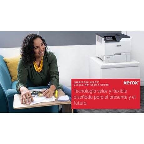 XEROX VersaLink VersaLink C620 A4 50 ppm Impresora a doble cara PS3 PCL5e/6 2 bandejas 650 hojas Laser Dúplex Color - Imagen 9 de 22 XEROX VersaLink VersaLink C620 A4 50 ppm Impresora a doble cara PS3 PCL5e/6 2 bandejas 650 hojas Laser Dúplex Color - Imagen 9 de 22