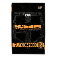 Miniatura 11 de Fuente Alimentación 1000W NOX Hummer GDM 1000W GOLD 80 PLUS Gold  Negro