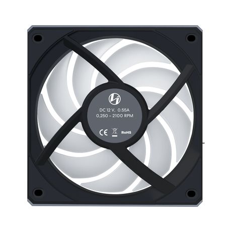 Lian Li Geh usel fter 12RCL1W3B Carcasa del ordenador Ventilador 12 cm Negro - Imagen 4 de 9 Lian Li Geh usel fter 12RCL1W3B Carcasa del ordenador Ventilador 12 cm Negro - Imagen 4 de 9