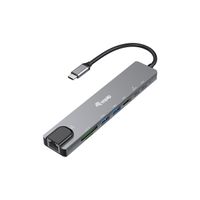 Miniatura 2 de DOCKING USB-C EQUIP 133497 A 1xHDMI 4K 2xUSB-A 3.2 5Gbps 1xTF 1xMicroSD 1xUSB-C PD 100W 1xRJ45