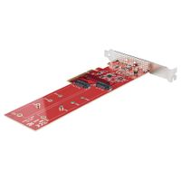Miniatura 3 de Dual M.2 PCIe SSD Adapter NVMe/AHCI