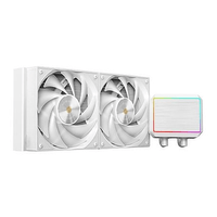 Miniatura 1 de SISTEMA DE REFRIGERACION LIQUIDA MARS GAMING MLPROII240W 2X120mm 450W TDP PANTALLA LCD BLANCO