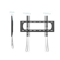 Miniatura 3 de SOPORTE FIJO TOOQ PARED PANTALLAS 37-80 NEGRO