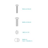 Miniatura 7 de SOPORTE FIJO TOOQ PARED PANTALLAS 37-86 NEGRO
