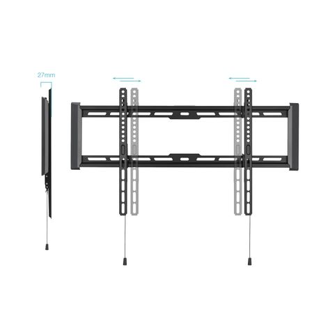 SOPORTE FIJO TOOQ PARED PANTALLAS 37-80 NEGRO - Imagen 3 de 9 SOPORTE FIJO TOOQ PARED PANTALLAS 37-80 NEGRO - Imagen 3 de 9
