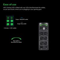 Miniatura 17 de APC BACK-UPS PRO 2200VA GAMING, 230V, ONDA SINUSOIDAL PURA, LCD, SCHUKO