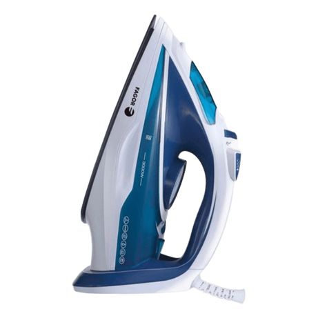 Fagor Comforta Plancha vapor seco Suela de cer mica 3000 W Azul Blanco - Imagen 2 de 2 Fagor Comforta Plancha vapor seco Suela de cer mica 3000 W Azul Blanco - Imagen 2 de 2