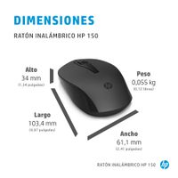 Miniatura 7 de HP Raton 150 inalambrico