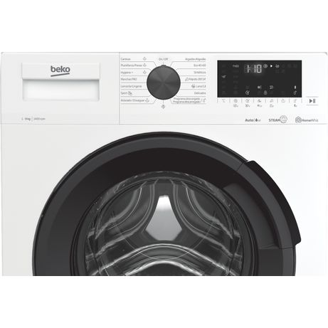 LAVADORA CARGA FRONTAL BEKO WRA 9714 XW DR 9 KG 1400 RPM B BLANCO - Imagen 5 de 6 LAVADORA CARGA FRONTAL BEKO WRA 9714 XW DR 9 KG 1400 RPM B BLANCO - Imagen 5 de 6
