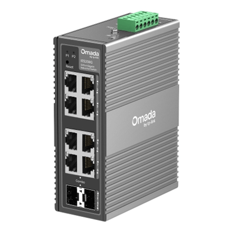SWITCH GESTIONABLE L2 TP-LINK IES208G 6xRJ45 Gb 2xRJ45/SFP Gb DISE??O INDUSTRIAL - Imagen 1 de 6 SWITCH GESTIONABLE L2 TP-LINK IES208G 6xRJ45 Gb 2xRJ45/SFP Gb DISE??O INDUSTRIAL - Imagen 1 de 6