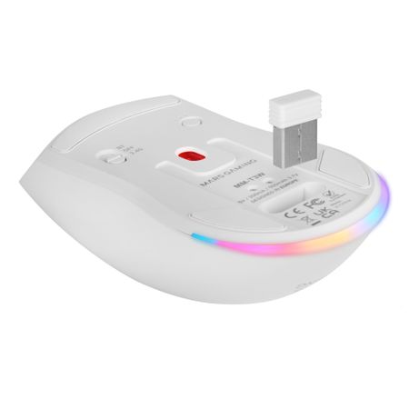 Mars Gaming Raton Ultraligero MMT3 blanco - Imagen 8 de 9 Mars Gaming Raton Ultraligero MMT3 blanco - Imagen 8 de 9