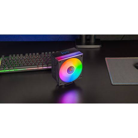 VENTILADOR CON DISIPADOR DE CPU MARS GAMING MCPULCD TDP 300W 120mm PANTALLA LCD ARGB NEGRO - Imagen 7 de 8 VENTILADOR CON DISIPADOR DE CPU MARS GAMING MCPULCD TDP 300W 120mm PANTALLA LCD ARGB NEGRO - Imagen 7 de 8