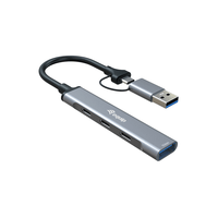 Miniatura 1 de HUB USB-C EQUIP 128969 A 1xUSB-A  3xUSB-C ADAPTADOR USB-C A USB-A INCLUIDO