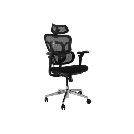 SILLA DE OFICINA ERGONOMICA EQUIP 651053 PREMIUM COLOR NEGRO TAPICERIA MALLA 5 POSICIONES - Imagen 2 de 8 SILLA DE OFICINA ERGONOMICA EQUIP 651053 PREMIUM COLOR NEGRO TAPICERIA MALLA 5 POSICIONES - Imagen 2 de 8