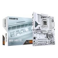 Miniatura 2 de GIGABYTE AMD  B850 EAGLE ICE Placa Base – Procesadores AMD Ryzen serie 9000, VRM digital de 8+2+2 fases, hasta 8200 MHz DDR5 (O.C), 1 x M.2 PCIe