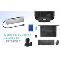 Miniatura 14 de USB-C METAL ERGONOMICDOCK W CHARGER
