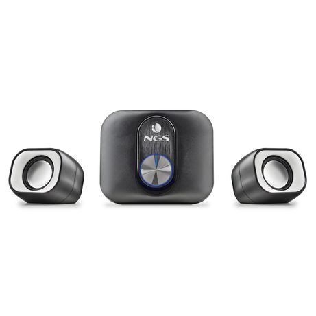 ALTAVOCES 2.1 NGS MINI COMET USB 20W COLOR NEGRO - Imagen 2 de 8 ALTAVOCES 2.1 NGS MINI COMET USB 20W COLOR NEGRO - Imagen 2 de 8