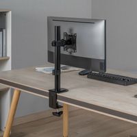 Miniatura 5 de AISENS Soporte de mesa eco giratorio e inclinable para Monitor tv 9kg de 17 32  Negro