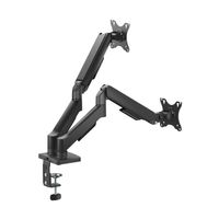 Miniatura 4 de AISENS Soporte de Mesa Eco Contrapeso Giratorio e Inclinable para Monitor TV 9KG  3 Pivotes  2 Brazos  de 17  32   Negro