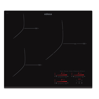 Miniatura 1 de VITROCERAMICA INDUCCION EDESA EIMS-6330 B BK 3 ZONAS COCCION ANCHO 60 CM