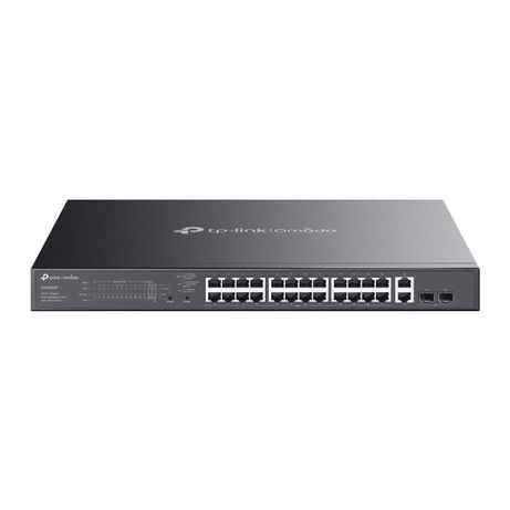 TP-Link ES228GMP Switch 24xPoE+ 2xGb 2xSFP 384W - Imagen 2 de 6 TP-Link ES228GMP Switch 24xPoE+ 2xGb 2xSFP 384W - Imagen 2 de 6