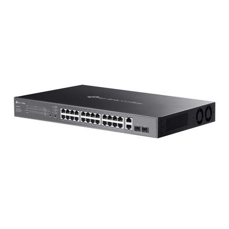 TP-Link ES228GMP Switch 24xPoE+ 2xGb 2xSFP 384W - Imagen 4 de 6 TP-Link ES228GMP Switch 24xPoE+ 2xGb 2xSFP 384W - Imagen 4 de 6