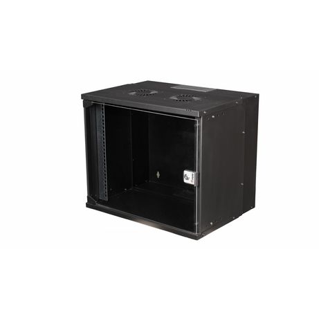 ARMARIO MURAL 19" EQUIP ECO MOUNT 9U EWM-09-5440-B 540x400x463 COLOR NEGRO PUERTA CRISTAL TEMPLADO - Imagen 2 de 6 ARMARIO MURAL 19" EQUIP ECO MOUNT 9U EWM-09-5440-B 540x400x463 COLOR NEGRO PUERTA CRISTAL TEMPLADO - Imagen 2 de 6