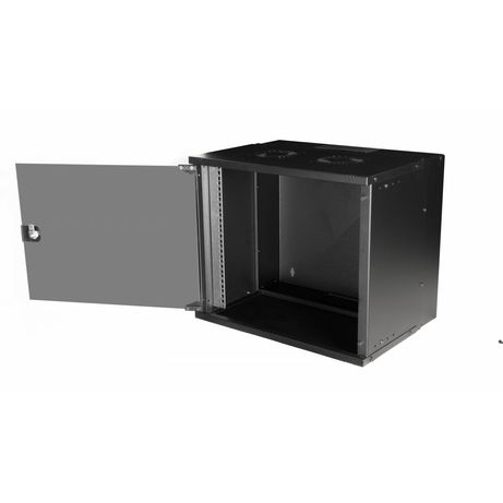 ARMARIO MURAL 19" EQUIP ECO MOUNT 9U EWM-09-5440-B 540x400x463 COLOR NEGRO PUERTA CRISTAL TEMPLADO - Imagen 4 de 6 ARMARIO MURAL 19" EQUIP ECO MOUNT 9U EWM-09-5440-B 540x400x463 COLOR NEGRO PUERTA CRISTAL TEMPLADO - Imagen 4 de 6