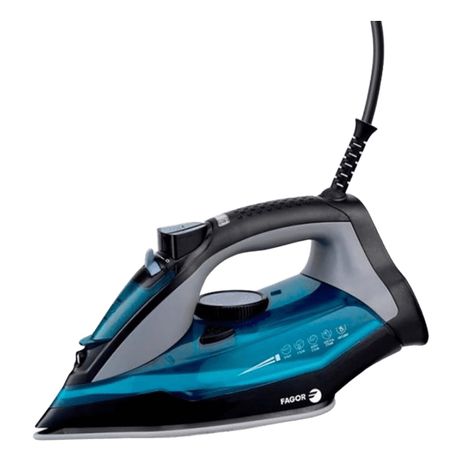 Fagor Comforta Plancha vapor seco Suela de cer mica 2200 W Negro Azul Gris - Imagen 3 de 3 Fagor Comforta Plancha vapor seco Suela de cer mica 2200 W Negro Azul Gris - Imagen 3 de 3
