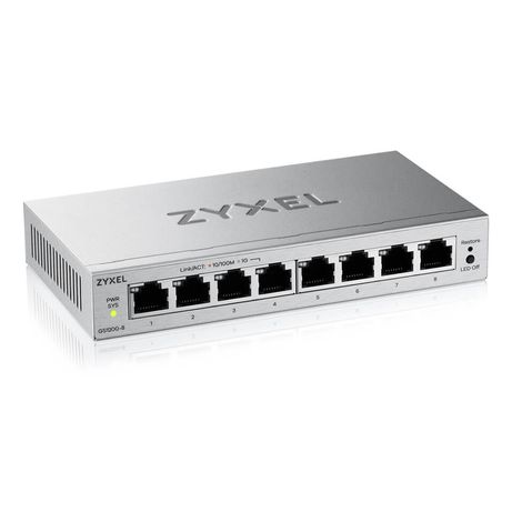 ZyXEL GS1200-8V3 Switch 8xGbE - Imagen 3 de 5 ZyXEL GS1200-8V3 Switch 8xGbE - Imagen 3 de 5