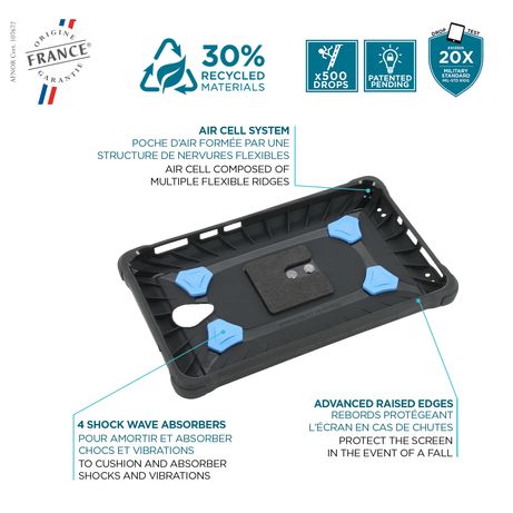 PROTECH - CASE + 360° HANDSTRAP + KICKSTAND FOR GALAXY TAB ACTIVE 5 8 - Imagen 6 de 15 PROTECH - CASE + 360° HANDSTRAP + KICKSTAND FOR GALAXY TAB ACTIVE 5 8 - Imagen 6 de 15