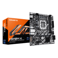 Miniatura 1 de GIGABYTE Intel  H810M K Placa Base – Procesadores Intel Core Ultra (Serie 2), VRM de 3+1+2 fases, hasta 6400 MHz DDR5, 1 x M.2 PCIe 4.0, LAN 1 GbE, US
