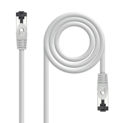 Nanocable Cable red Cat. 8.1 2GHZ SSTP Gris 15m
