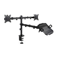 Miniatura 2 de Tooq DB1202TN-B Soporte mesa 2 pantallas+ portatil
