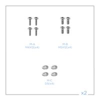Miniatura 5 de Tooq DB1202TN-B Soporte mesa 2 pantallas+ portatil